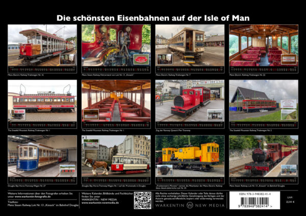 Die schönsten Eisenbahnen auf der Isle of Man 2025 – Bild 7